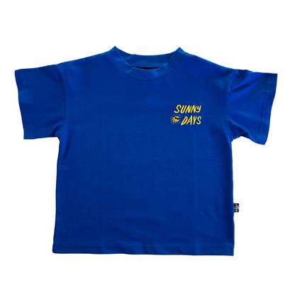 Alfie Sunny Days Blue Tee For Kids