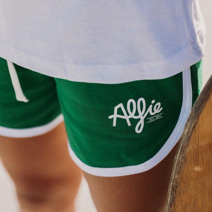 Alfie Green 70s Shorts for Kids