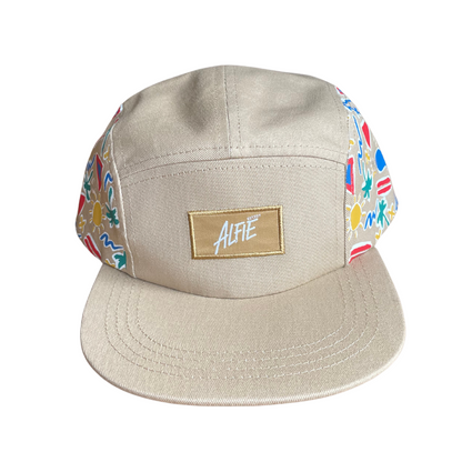 Alfie Tan Retro Five Panel Cao