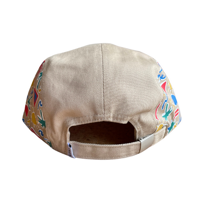 Alfie Tan Retro Five Panel Cap