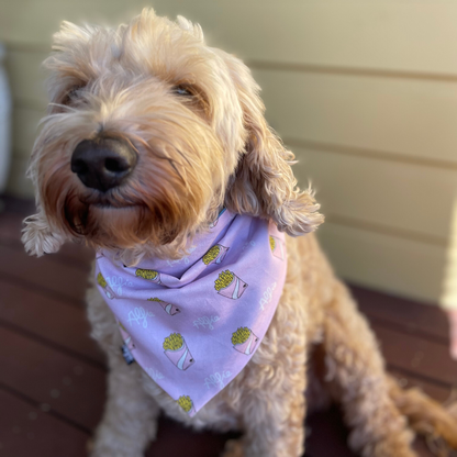 Alfie Fries Dog Bandana