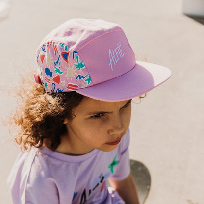 Alfie Kids Pink Retro Cap